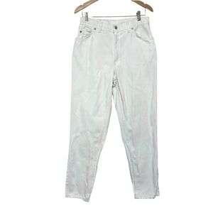Vintage Levis‎ 950 White Relaxed Fit Tapered Leg High Rise Jeans Womens Med USA